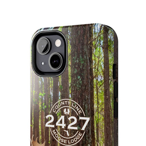 Moose Lodge 2427 - Woodlands Moose - Tough Phone Cases (Select Phone Models)