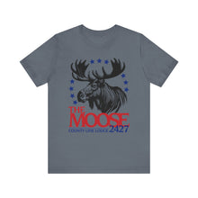 Load image into Gallery viewer, Moose Lodge 2427 - Moose For President - Unisex T-Shirt (Front Print Only)
