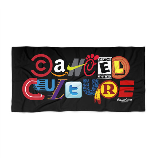 DK53: Cancel Culture - 30"x60" Beach Towel