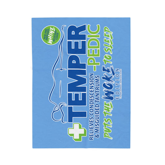 DK185: Temper-pedic - Velveteen Plush Blanket