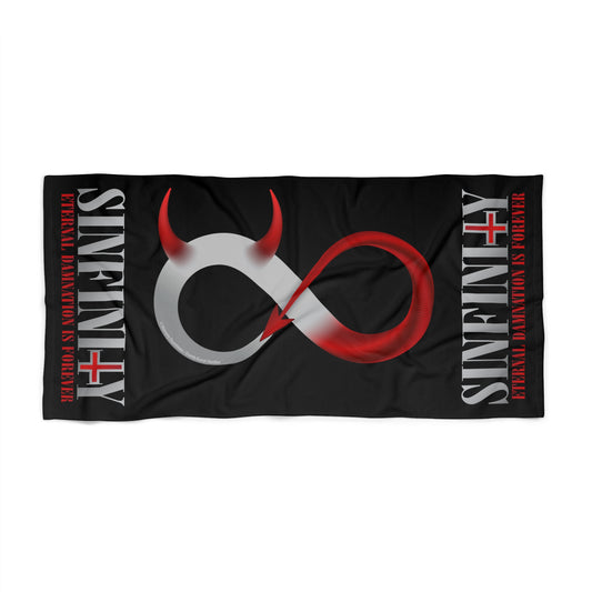 DK137: Sinfinity - 30"x60" Beach Towel