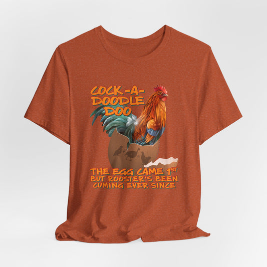DK206: Which Came First? - Unisex S/S T-Shirt