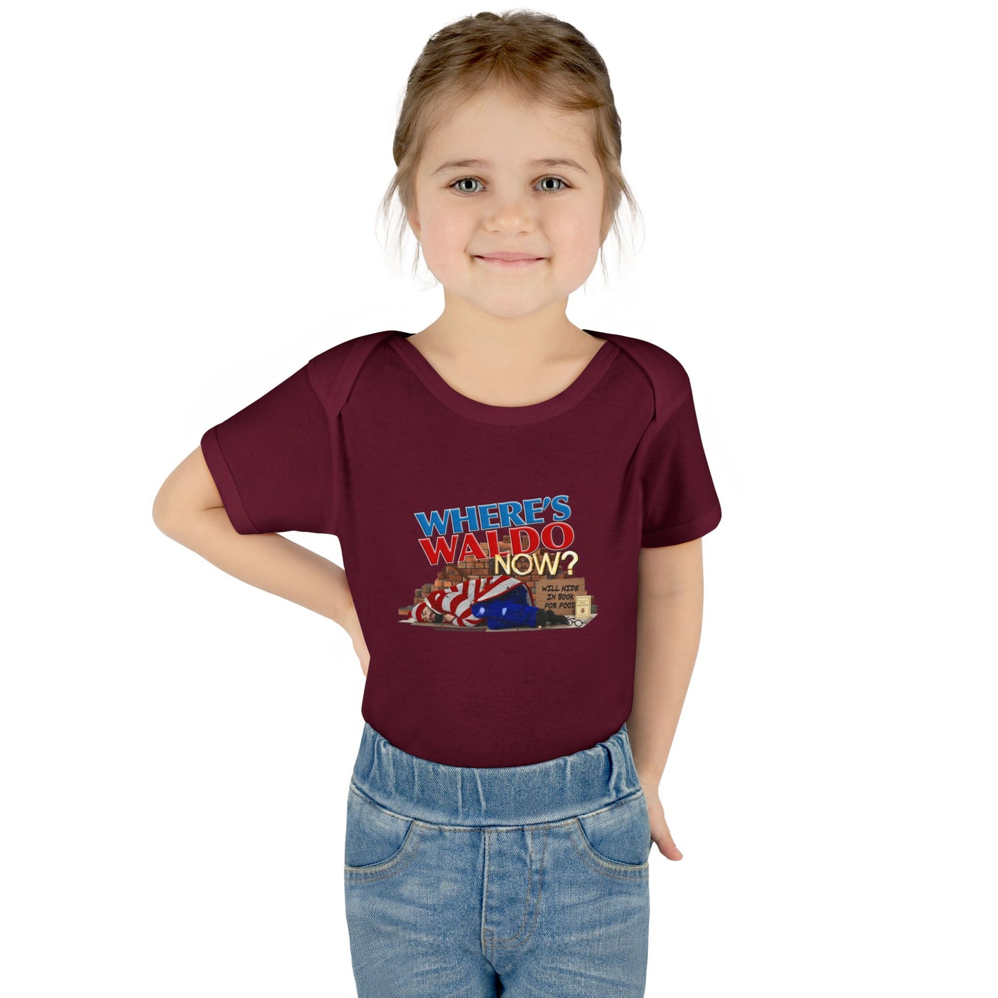 DK89: Where's Waldo Now? - Infant Sized Onsie