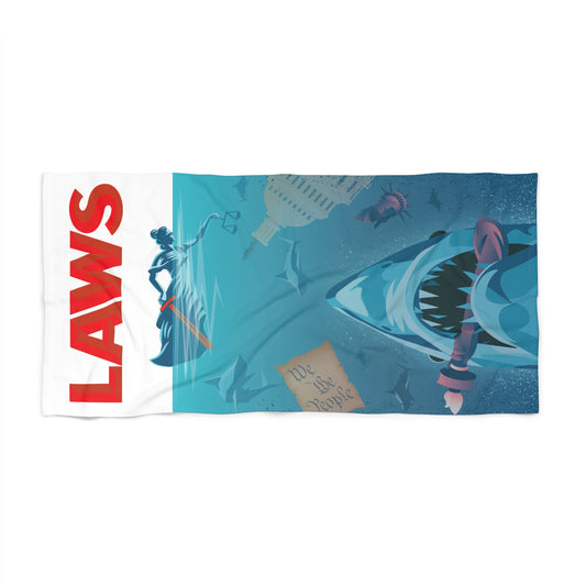 DK101: Break Their Jaws - 30"x60" Beach Towel