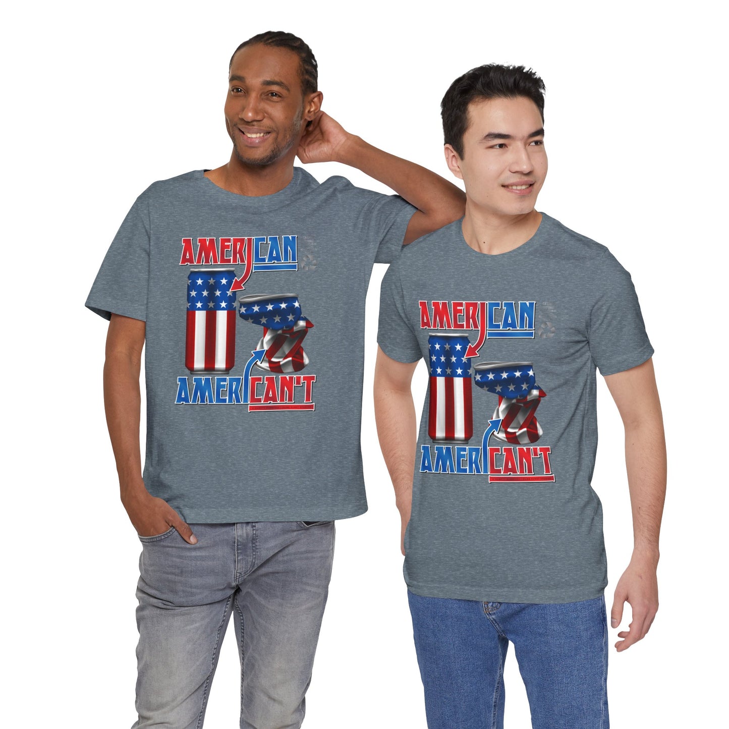 DK166: American't Recycling - Unisex S/S T-Shirt