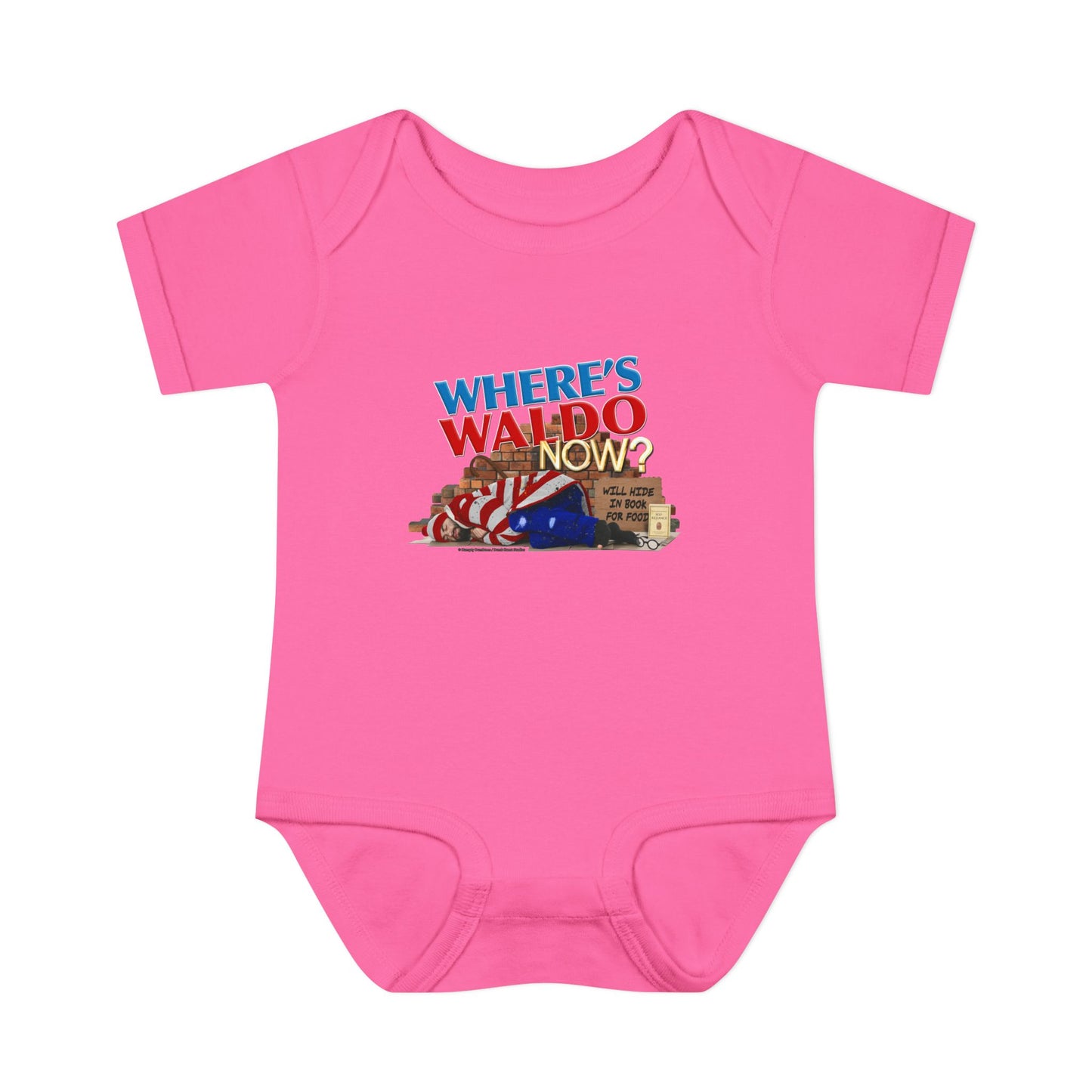 DK89: Where's Waldo Now? - Infant Sized Onsie