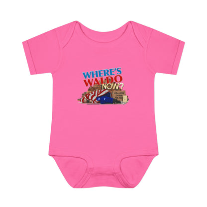 DK89: Where's Waldo Now? - Infant Sized Onsie