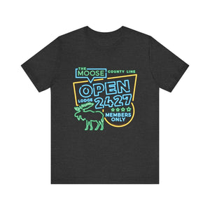 Moose Lodge 2427 - Moose Open 2427 - Unisex T-Shirt (Front Print Only)