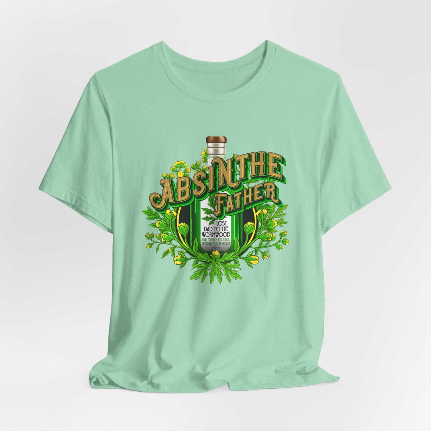 DK164: Absinthe Father - Unisex S/S T-Shirt