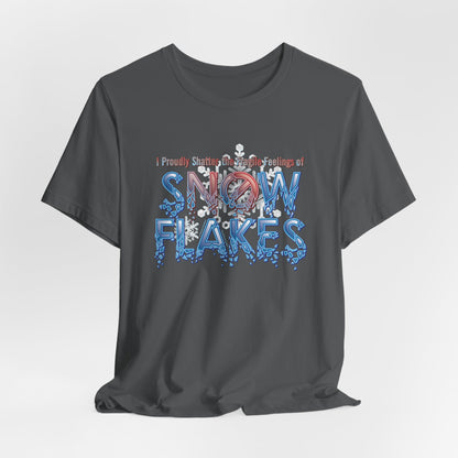 DK157: Shattered Snowflakes - Unisex S/S T-Shirt