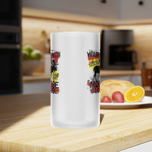 Load image into Gallery viewer, Moose Lodge 2427 - Loose Moose - Frosted Glass Beer Mug
