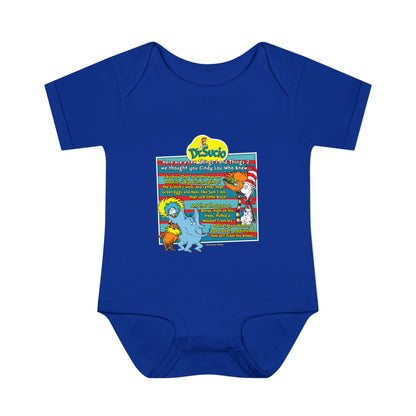 DK64: Doctored Seuss (Dirty Dr. Sucio) - Infant Sized Onsie
