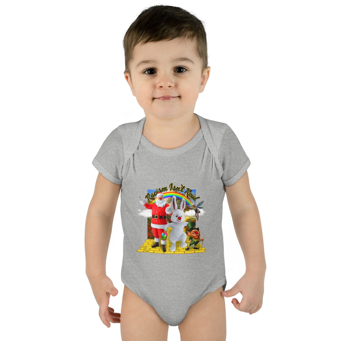DK68: Racism Isn't Real - Infant Sized Onsie