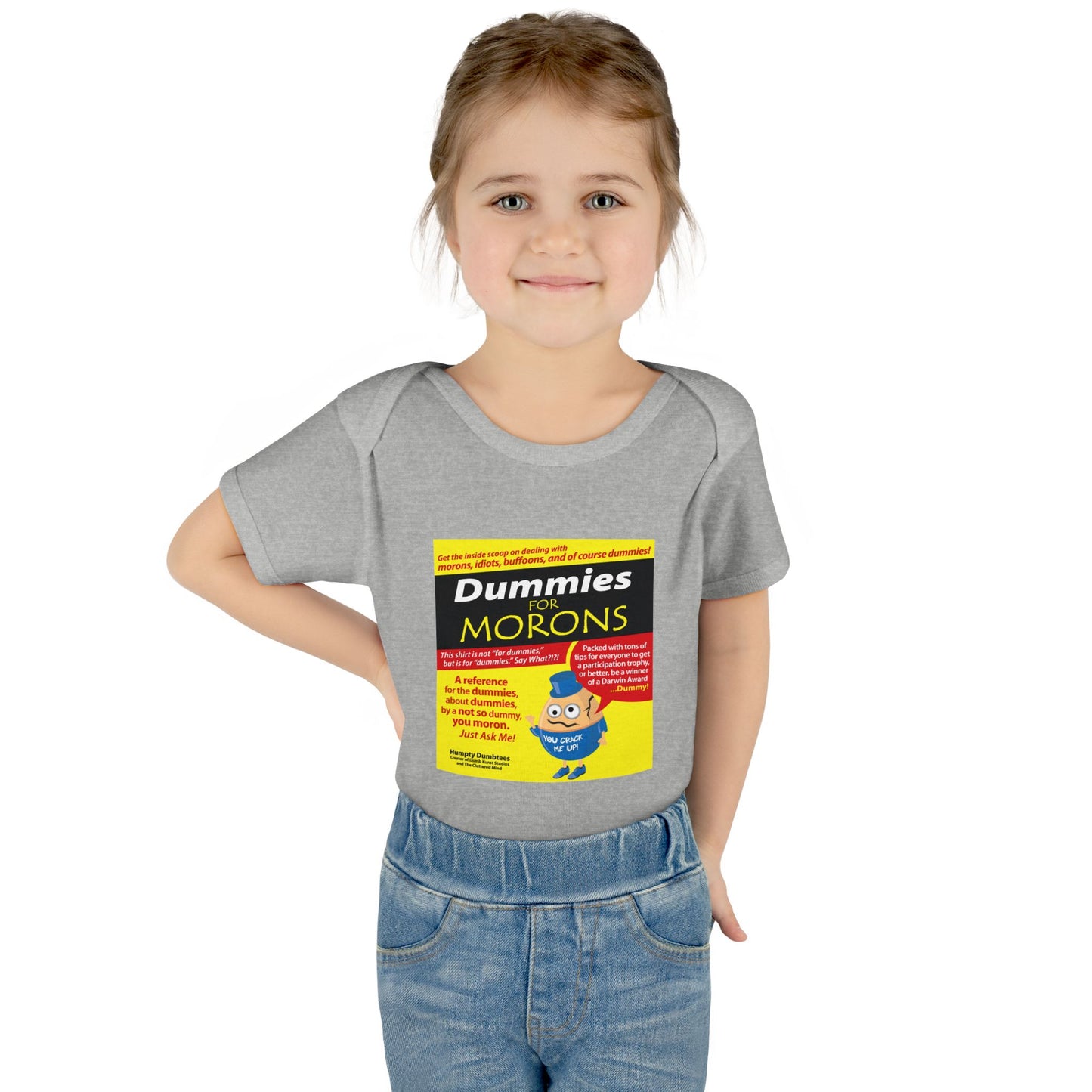DK111: Dummies For Morons - Infant Sized Onsie