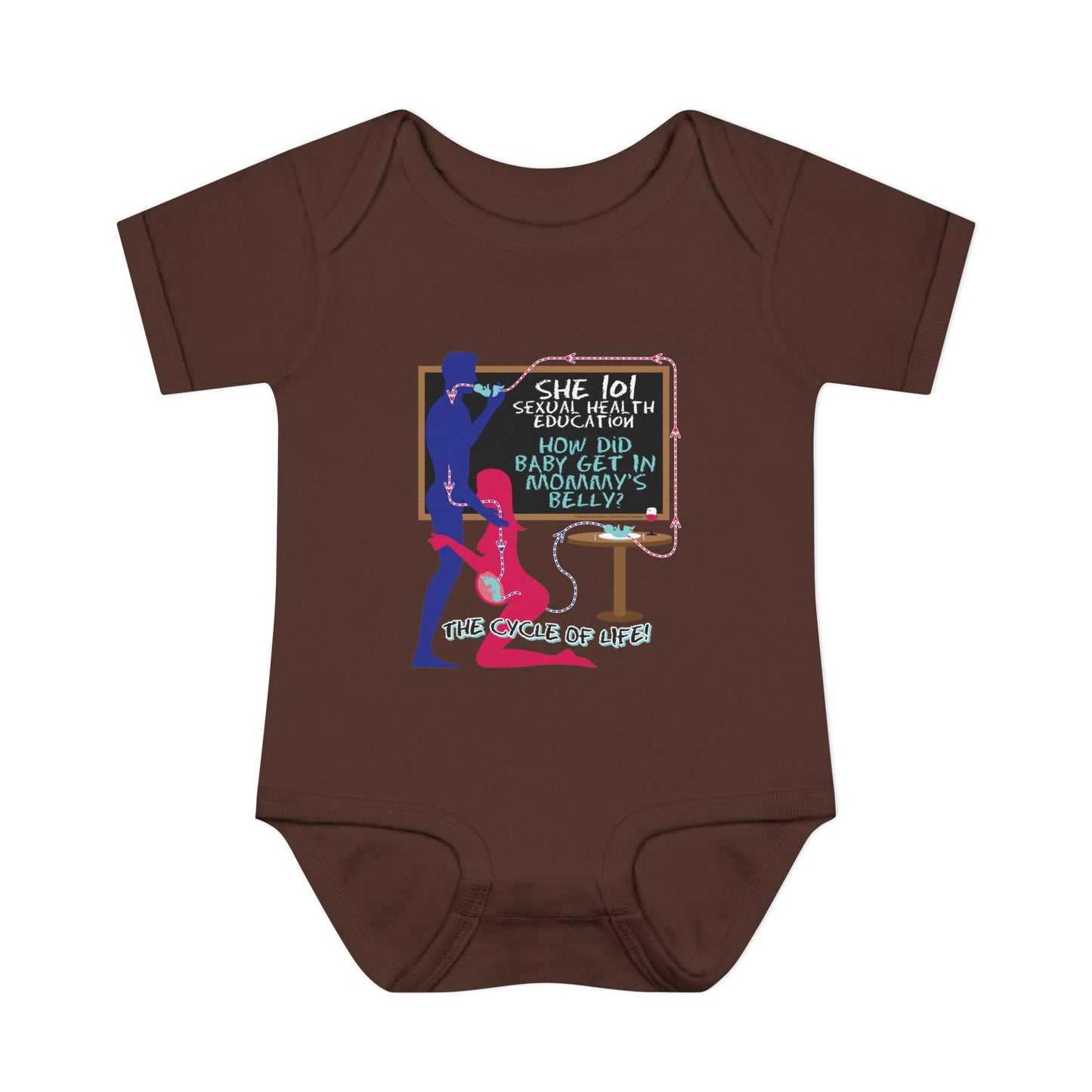 DK184: Baby In The Belly - Infant Sized Onsie