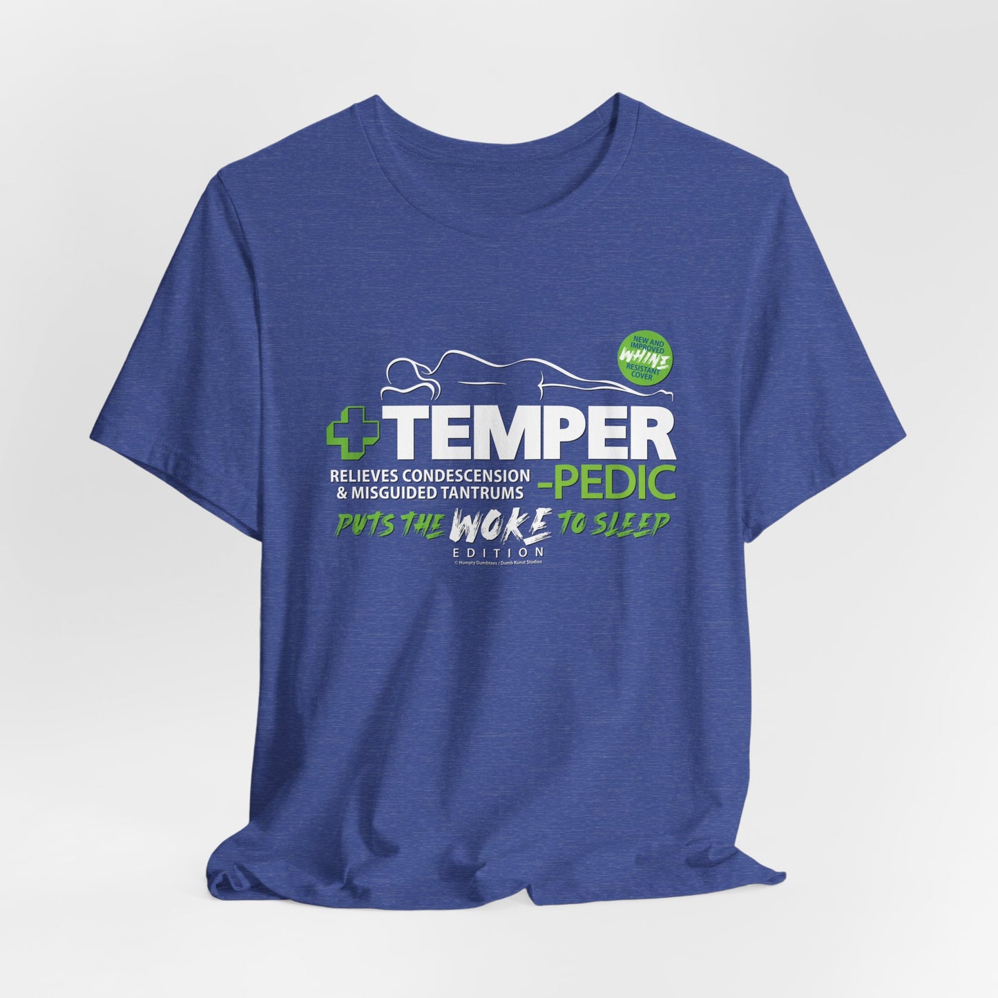 DK185: Temper-pedic - Unisex S/S T-Shirt