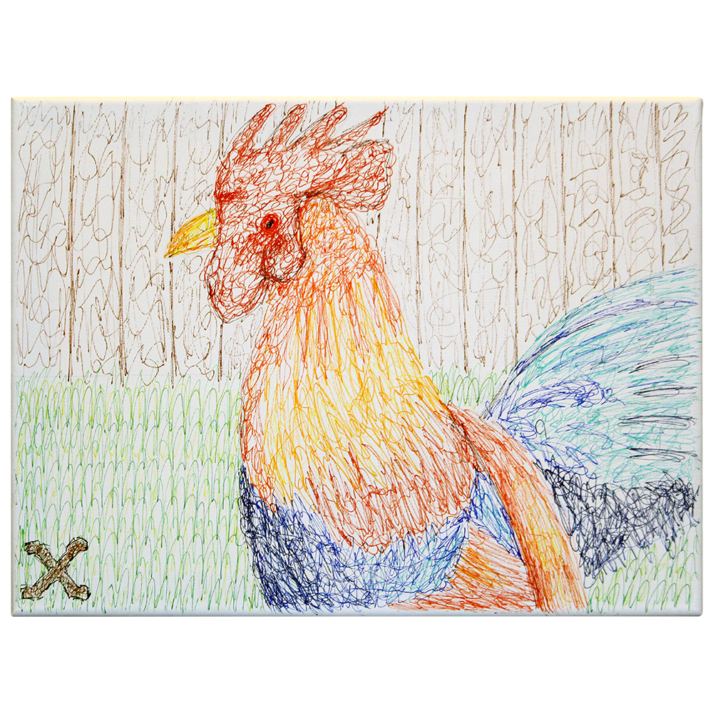 Fine Kunst - Sharpie Markxers: Bird Doodies