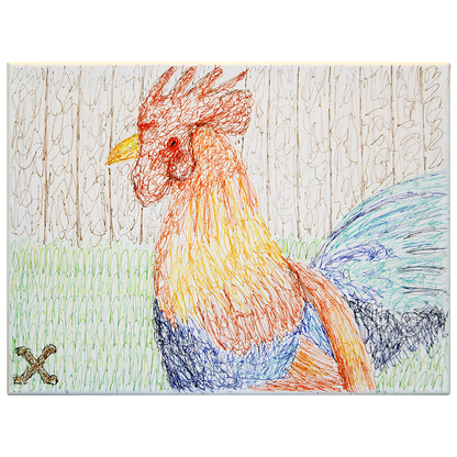 Fine Kunst - Sharpie Markxers: Bird Doodies