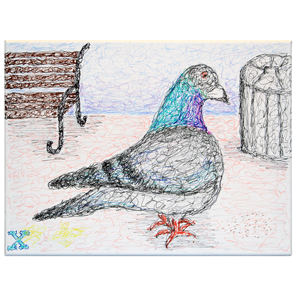 Fine Kunst - Sharpie Markxers: Bird Doodies