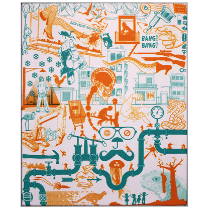 Fine Kunst - Lithograffiti