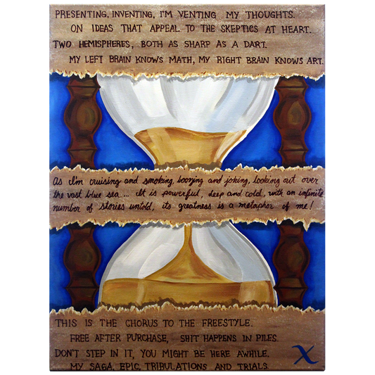Fine Kunst - The Question of Life: Our Glass of Sand