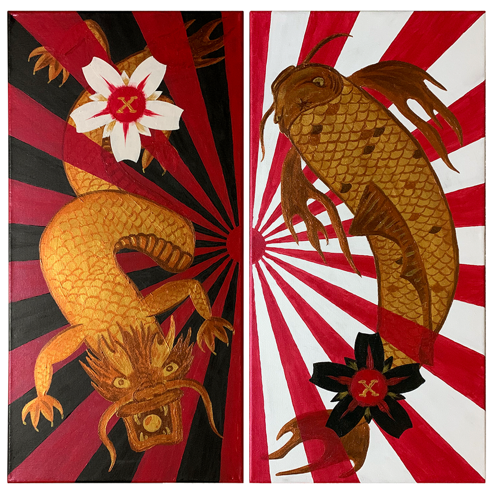 Fine Kunst - Dragon't Be So Koi!