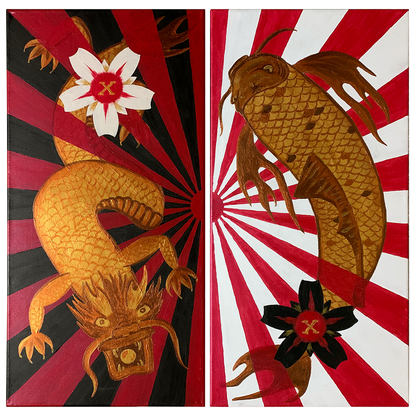 Fine Kunst - Dragon't Be So Koi!