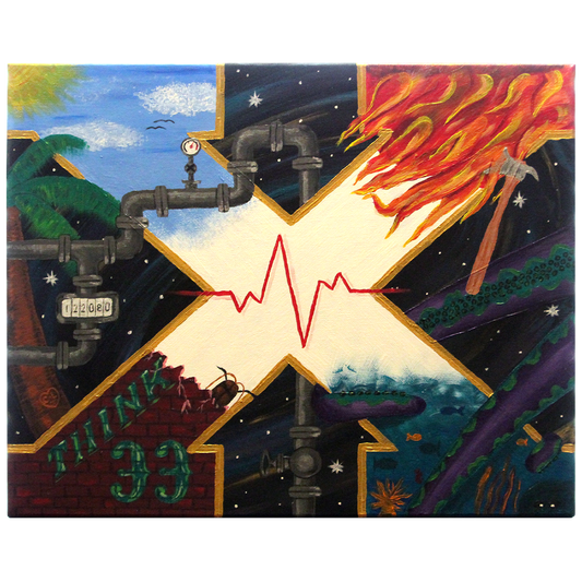 Fine Kunst - The Cluttered Mind: X Markx the Spot