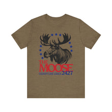 Load image into Gallery viewer, Moose Lodge 2427 - Moose For President - Unisex T-Shirt (Front Print Only)
