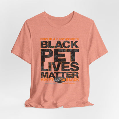 DK219: ASPCA (Black Pet Edition) - Unisex S/S T-Shirt