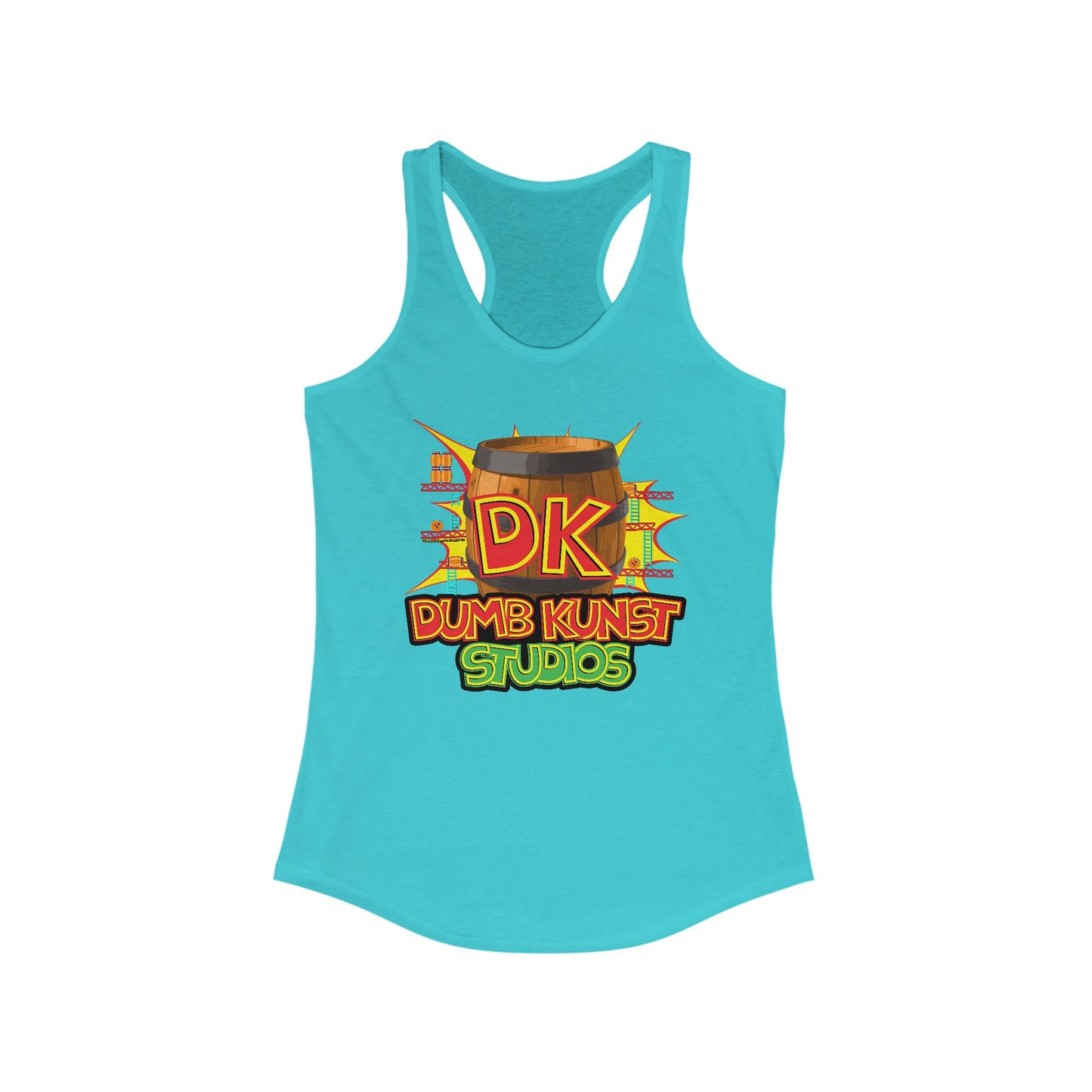 DK86: King Donkey Kunst - Ladies Racerback Tank