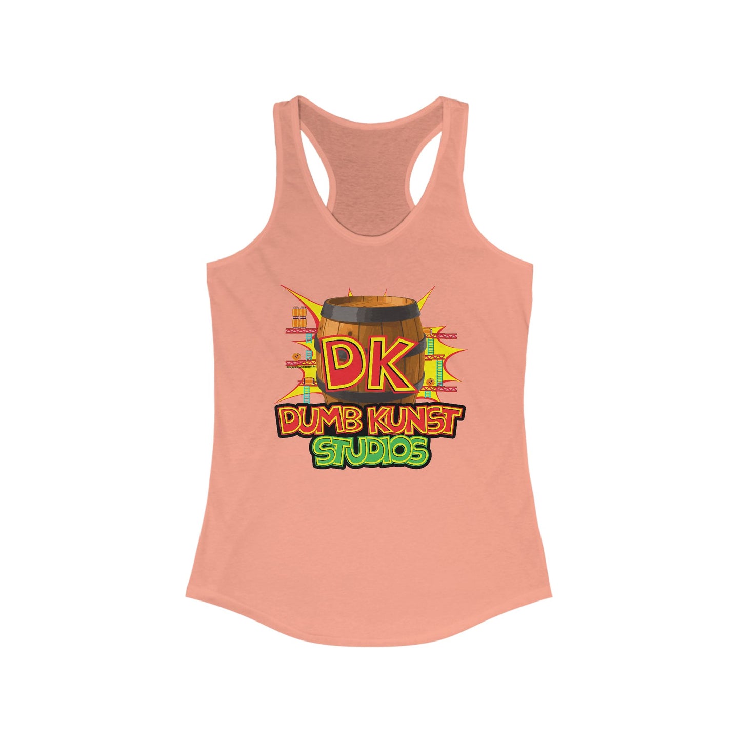 DK86: King Donkey Kunst - Ladies Racerback Tank