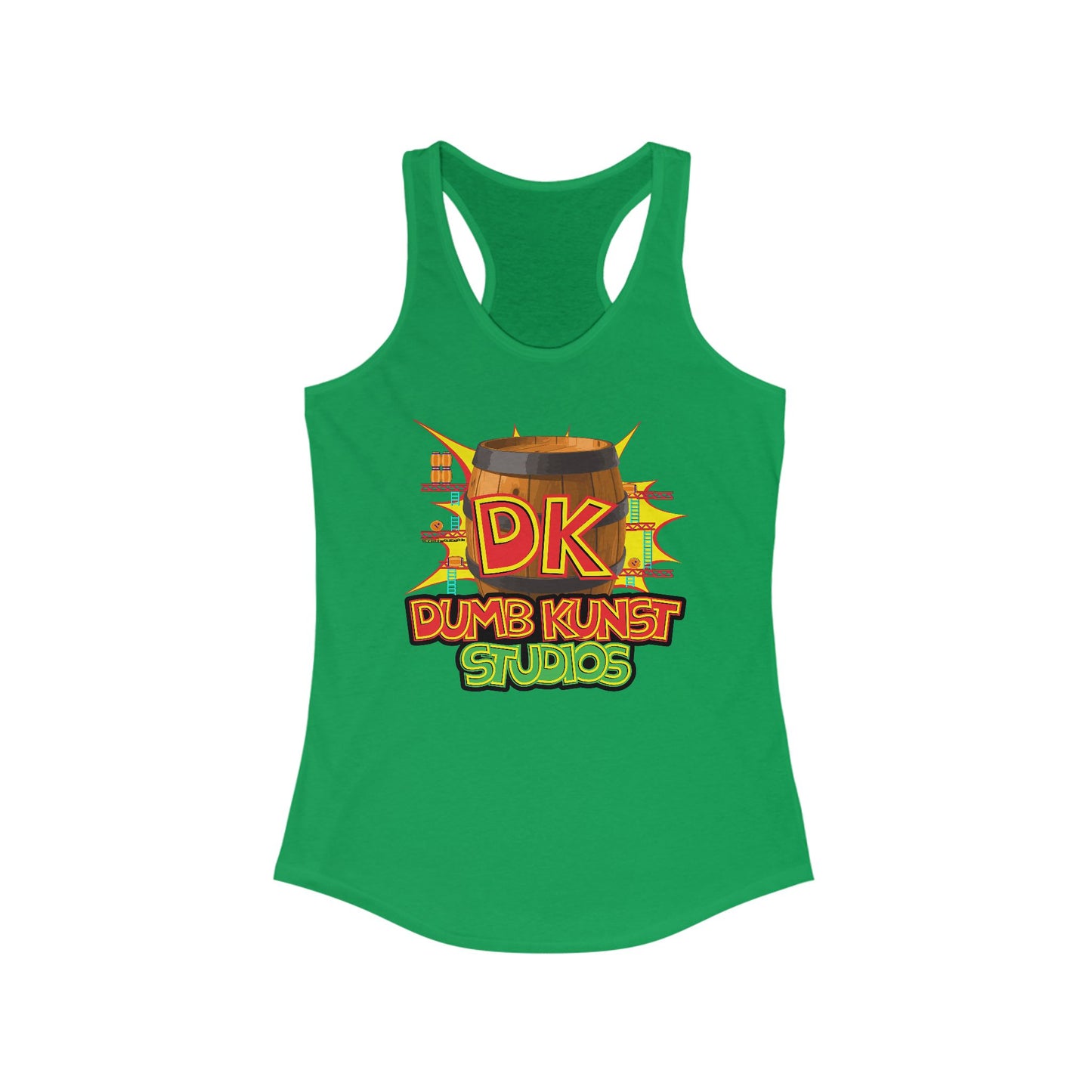 DK86: King Donkey Kunst - Ladies Racerback Tank