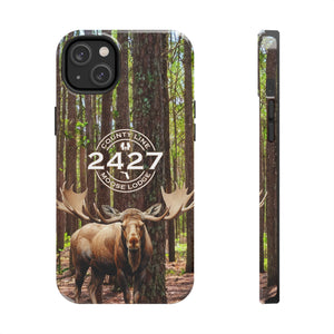 Moose Lodge 2427 - Woodlands Moose - Tough Phone Cases (Select Phone Models)