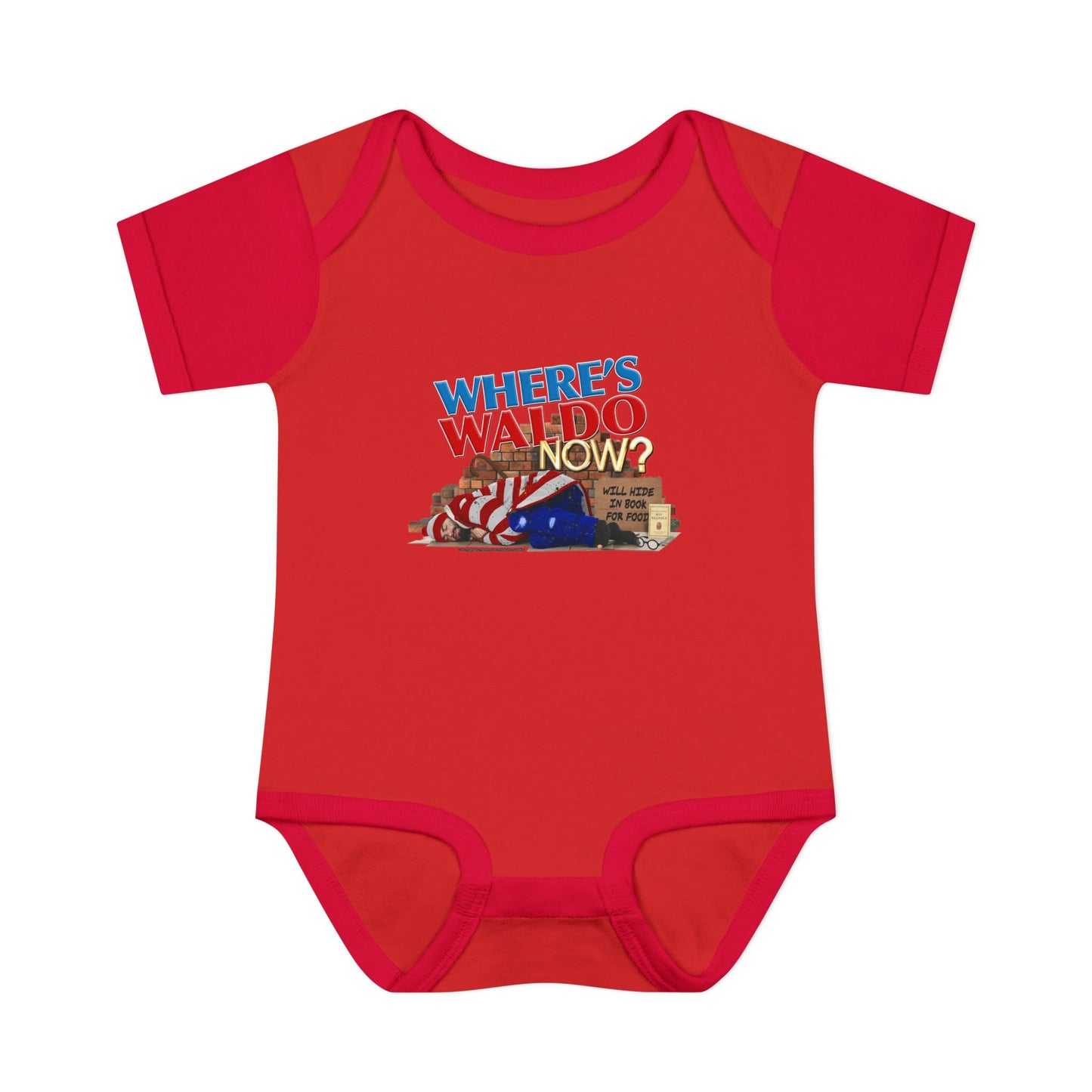 DK89: Where's Waldo Now? - Infant Sized Onsie