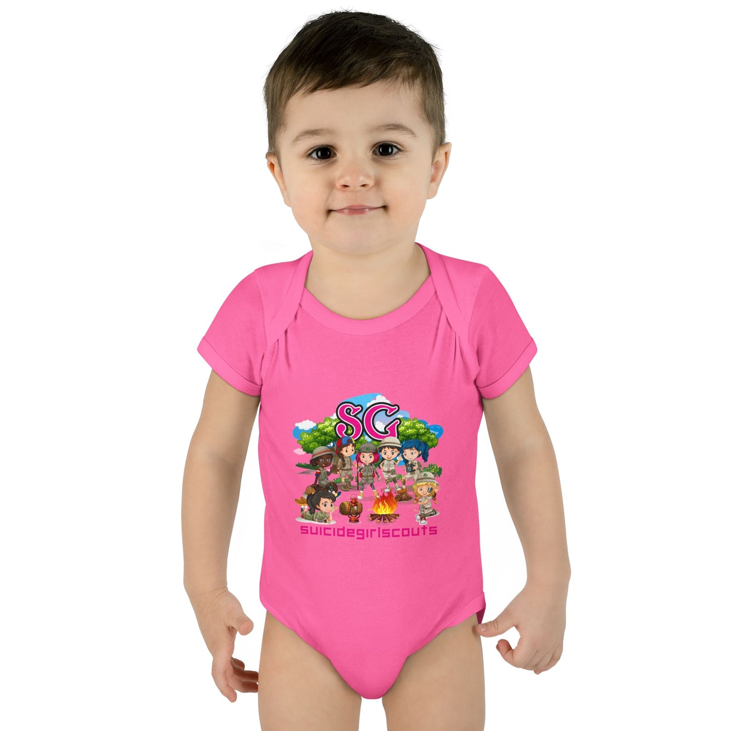 DK66: Suicide Girlscouts - Infant Sized Onsie