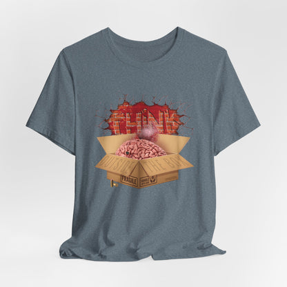 DK194: Think Outside The Box - Unisex S/S T-Shirt
