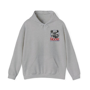 Moose Lodge 2427 - Moose For President - Hooded Sweatshirt (Front & Back Print)