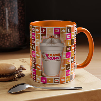 DK11: America Runs on Dumb Kunst (Spray Cup Edition) - Ceramic Coffee Mugs