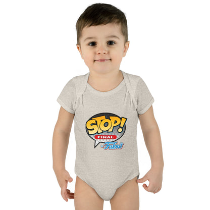 DK103: Stop! by Fukno - Infant Sized Onsie