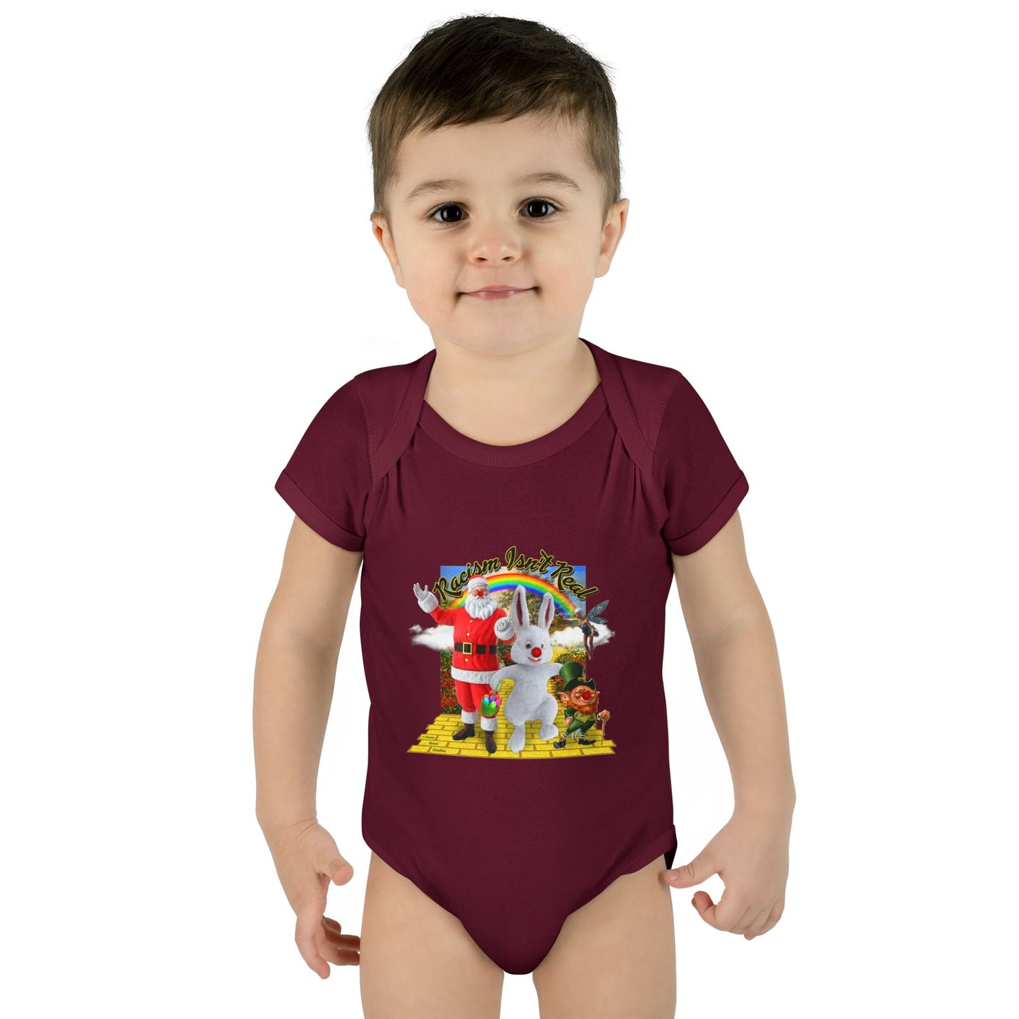 DK68: Racism Isn't Real - Infant Sized Onsie