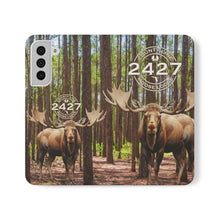 Load image into Gallery viewer, Moose Lodge 2427 - Woodlands Moose - Flip Organizational Phone Cases (Select Phone Models)
