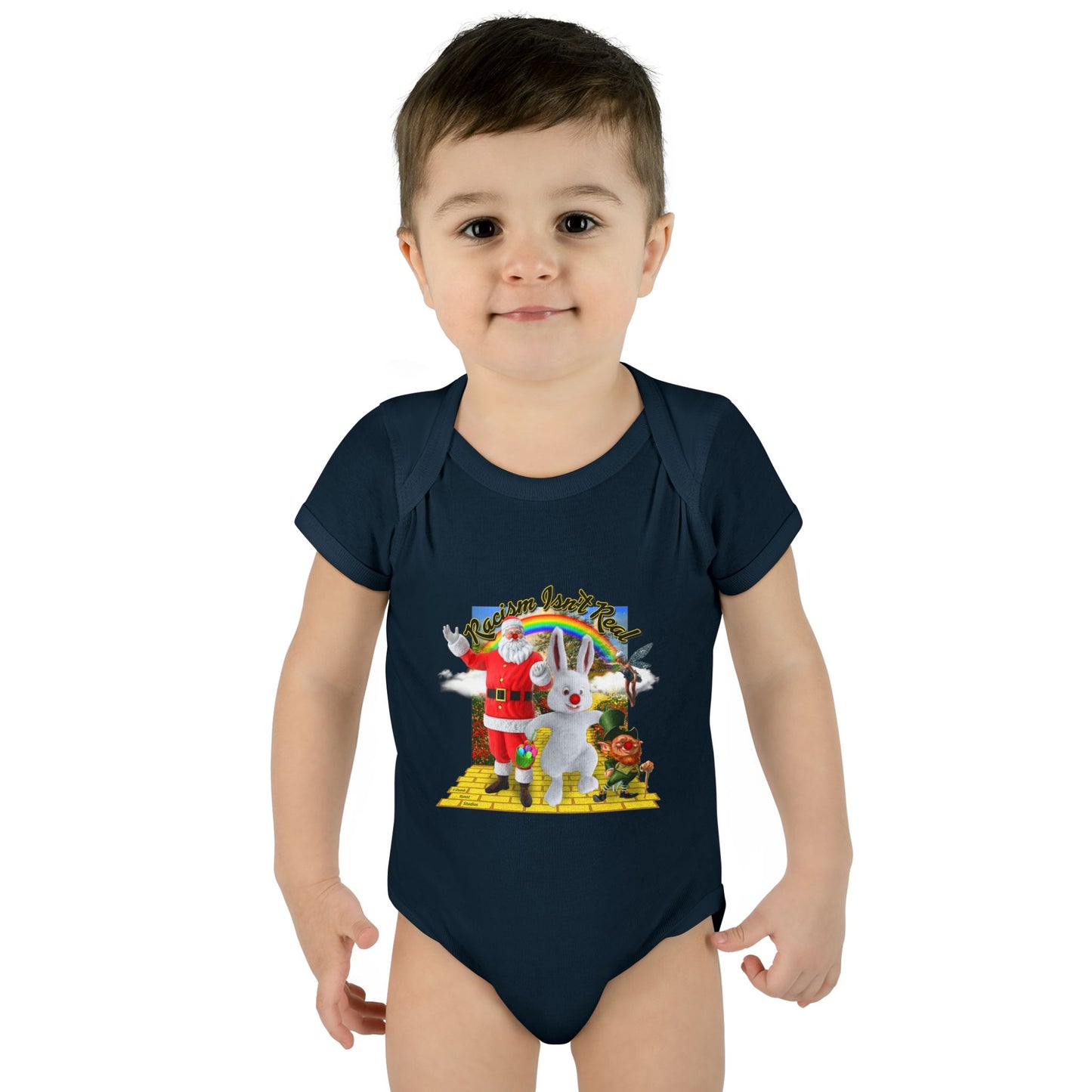 DK68: Racism Isn't Real - Infant Sized Onsie