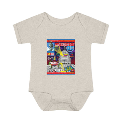 DK149: UnMARVELousington D.C. - Infant Sized Onsie