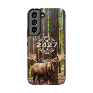 Moose Lodge 2427 - Woodlands Moose - Tough Phone Cases (Select Phone Models)