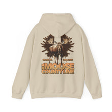 Load image into Gallery viewer, Moose Lodge 2427 - Moose Antlers - Hooded Sweatshirt (Front &amp; Back Print)
