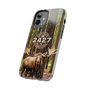 Moose Lodge 2427 - Woodlands Moose - Tough Phone Cases (Select Phone Models)