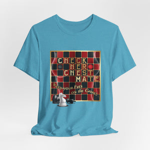 DK213: Checker Chessmate - Unisex S/S T-Shirt