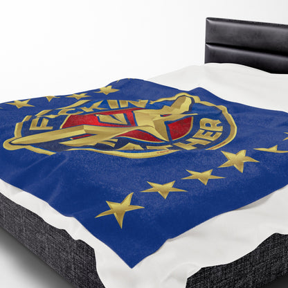 DK234: MF'in Fatherfuckers (HIS Edition) - Velveteen Plush Blanket