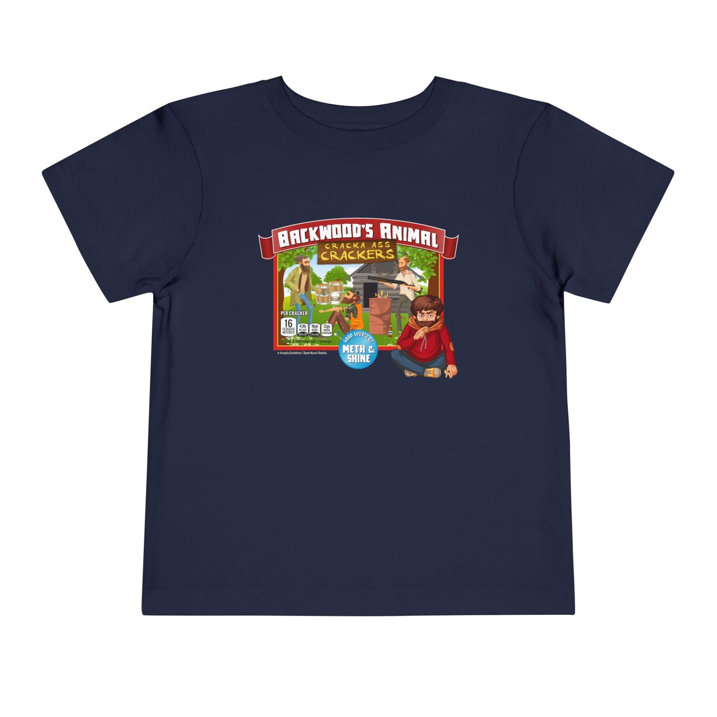 DK77: Animal Cracka' Ass Crackas - Toddler Sized T-Shirt